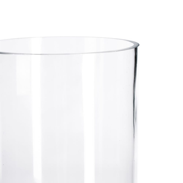 Set vaze cilindrice din sticlă transparentă pentru aranjamente florale [2]
