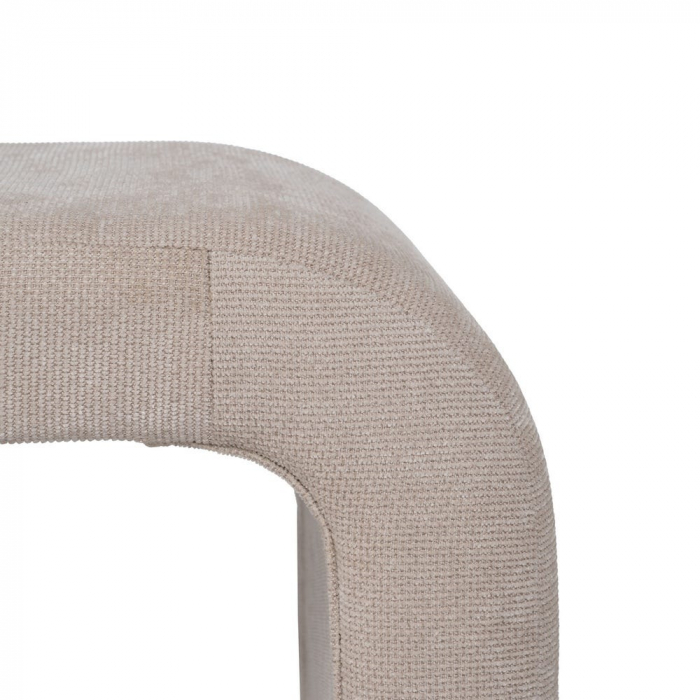 Set 3 băncuțe bej cu design sculptural – dormitor sau hol [7]