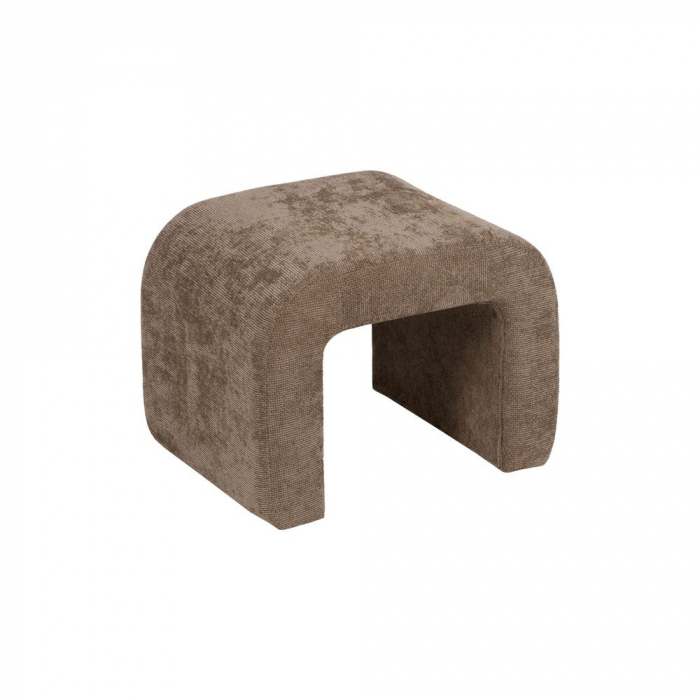 Set modular 3 băncuțe taupe cu design curbat – stil postmodern [5]