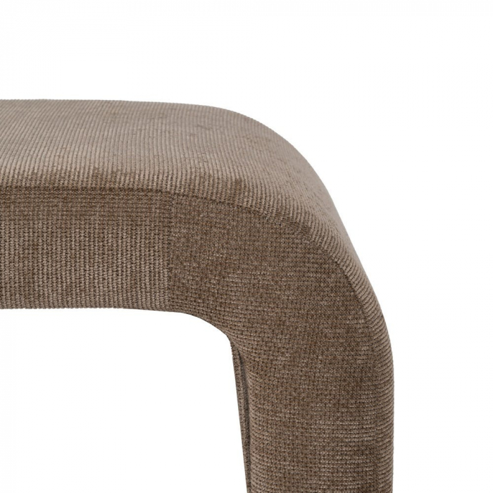 Set modular 3 băncuțe taupe cu design curbat – stil postmodern [8]