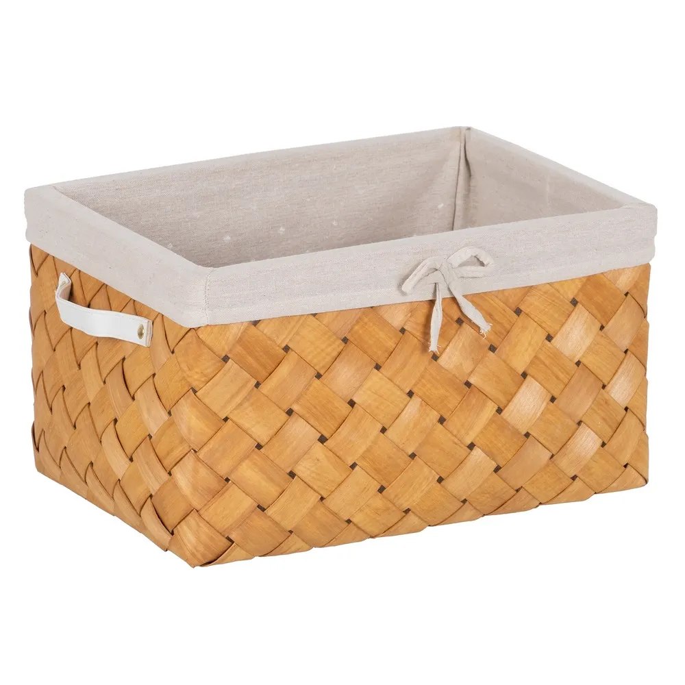 set 3 Cosuri Impletite Lemn CreativDeco - Accent Natural [9]