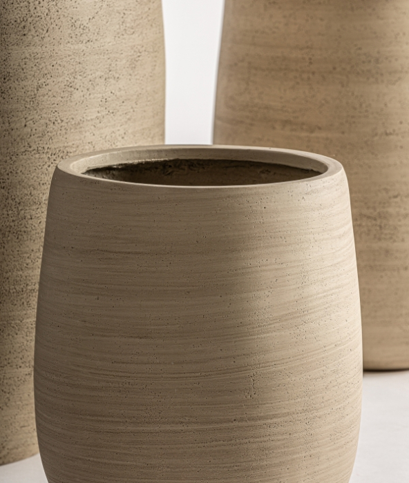 Set ghivece ceramice bej LUMA – titlu imagine principală [2]