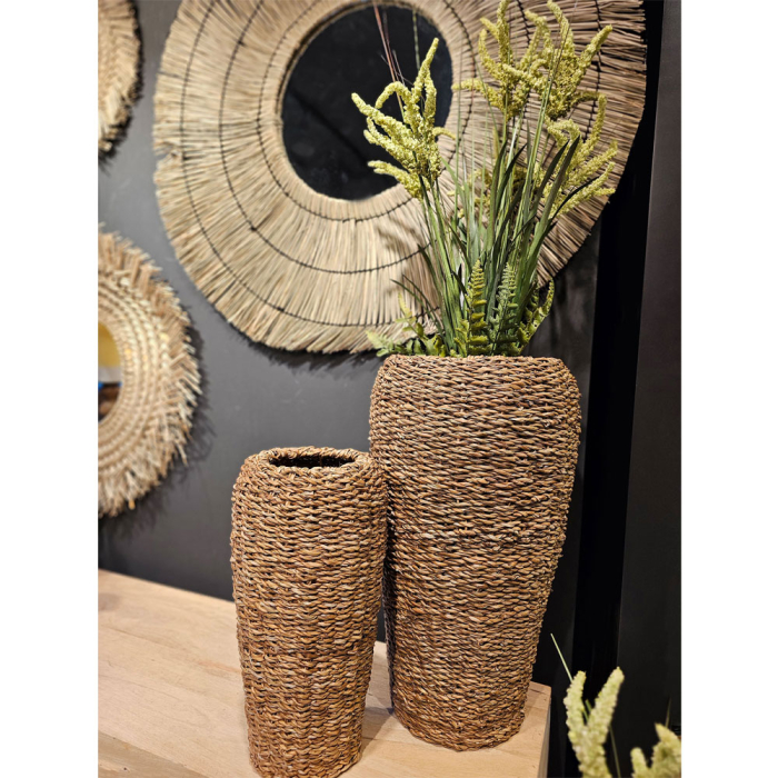 Set ghivece decorative iarbă de mare – set boho [3]