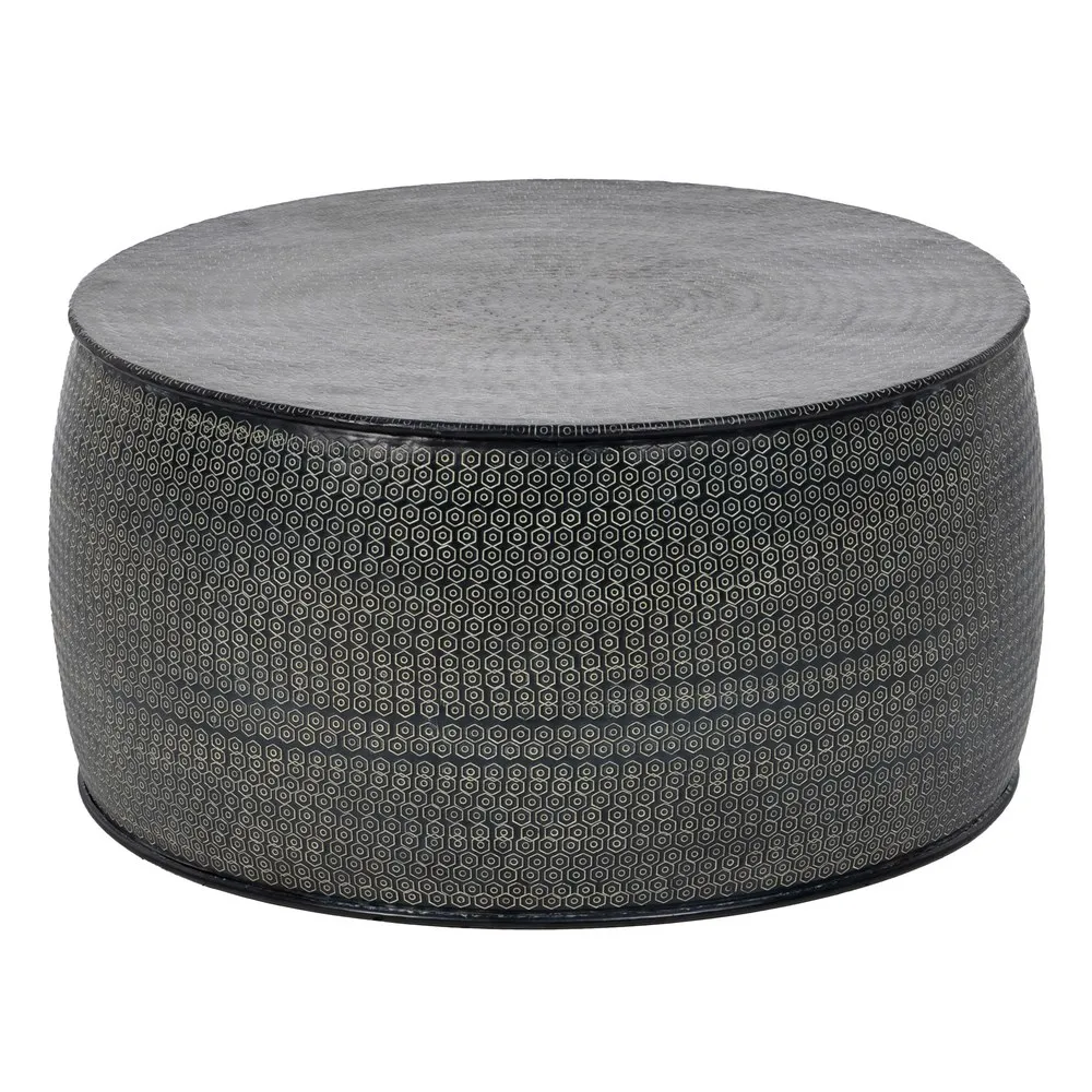 Set 3 masute Aluminium, aluminiu negru [4]