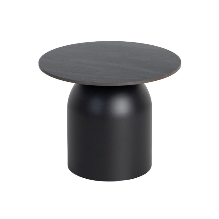 Set 3 măsuțe de cafea rotunde negre din piatră sinterizată [9]