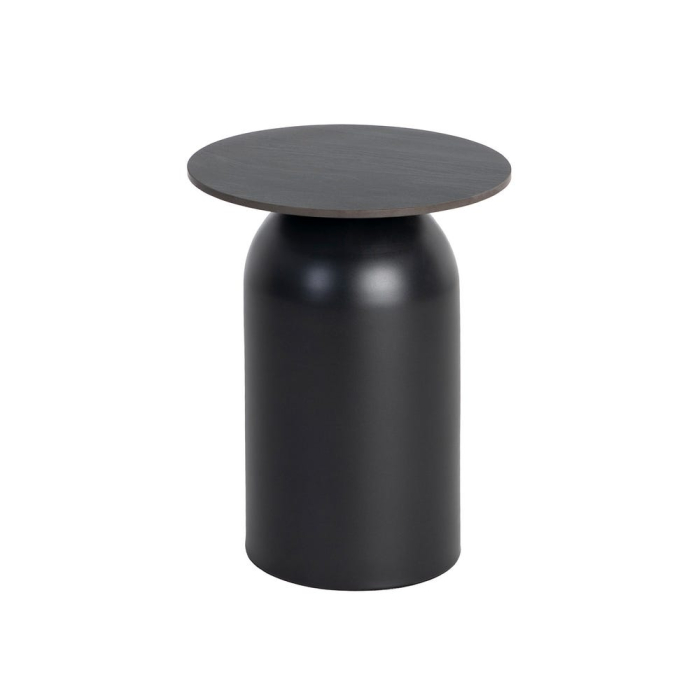 Set 3 măsuțe de cafea rotunde negre din piatră sinterizată [10]
