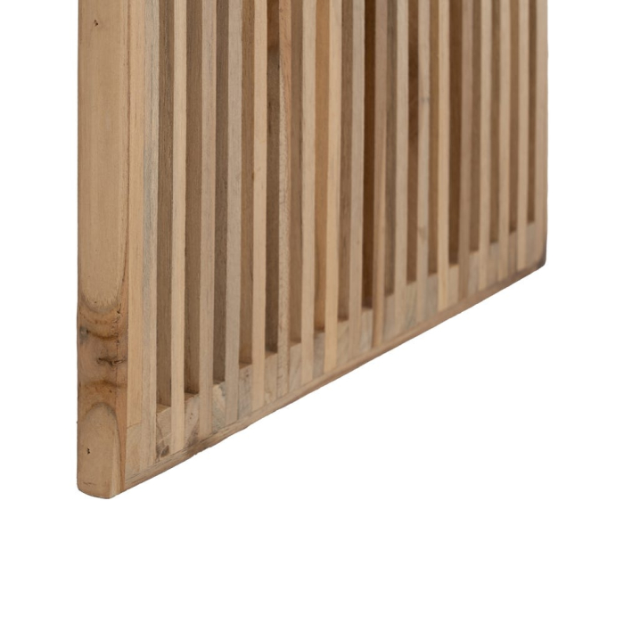 Set masute mici tec reciclat nesting, lamele verticale, design compact [13]