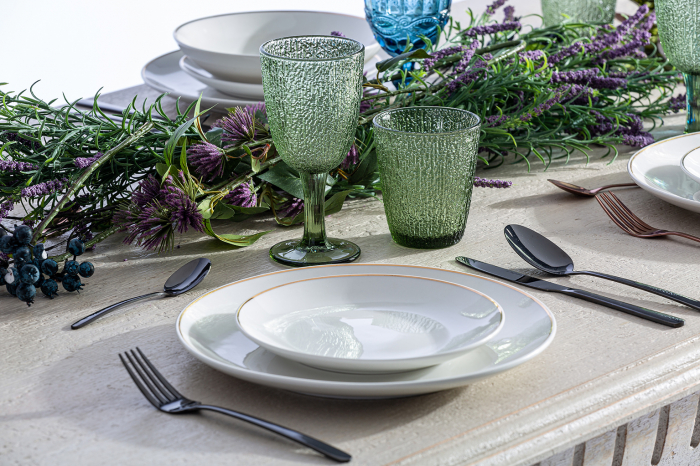 Pahare cristal verde|Accesorii decorative [3]