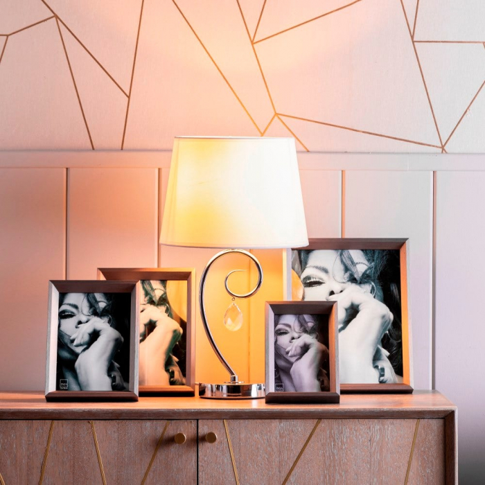 Rame foto 20x25cm argintiu mat texturat – set 3 bucăți din MDF cu dimensiuni exterioare 23.3x28.4cm [4]