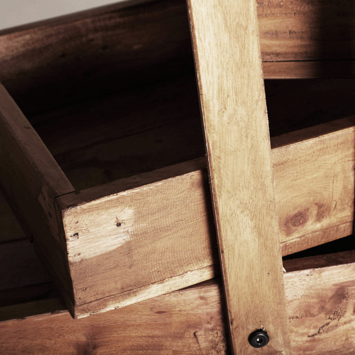 Tavi lemn mahogany vintage|Accesorii servire etnice [3]
