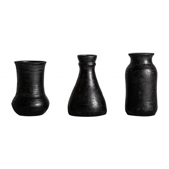 Set vaze negre teracota|Vaze contemporane minimaliste [1]