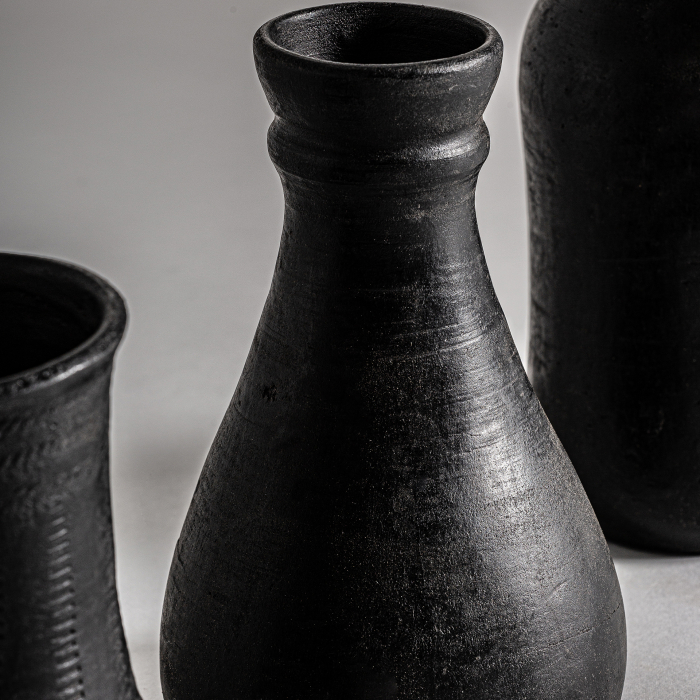 Set vaze negre teracota|Vaze contemporane minimaliste [3]