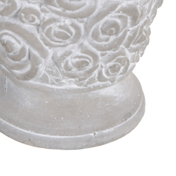 Set 4 ghivece decorative din ciment cu siluetă zveltă [4]