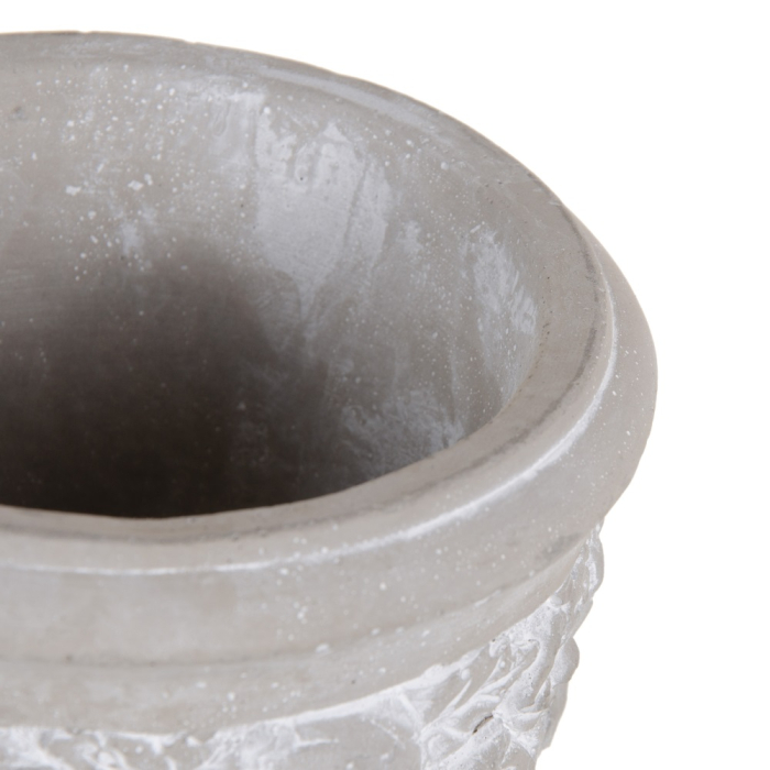 Set 4 ghivece decorative din ciment cu siluetă zveltă [2]