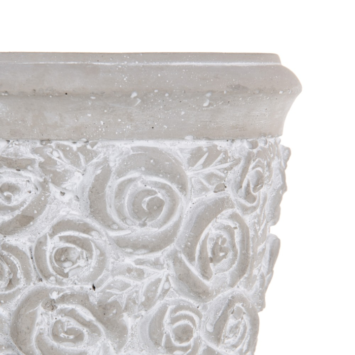 Set 4 ghivece decorative din ciment cu siluetă zveltă [3]