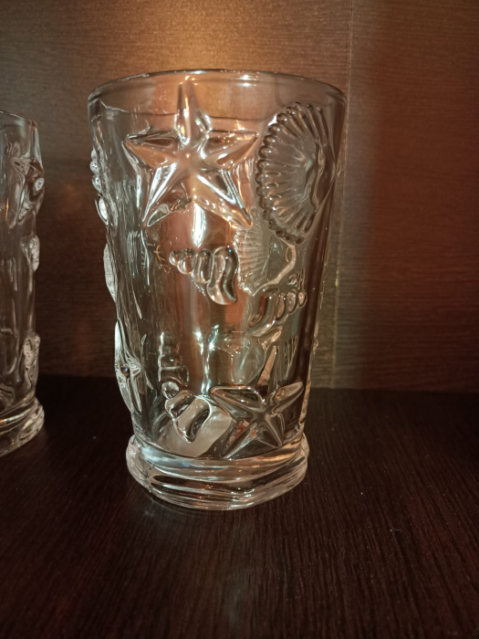 Pahare cu Stelute în Relief – Set Elegant Beauty Ocean [8]