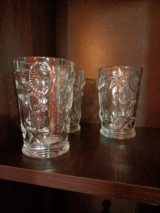 Pahare cu Stelute în Relief – Set Elegant Beauty Ocean [11]