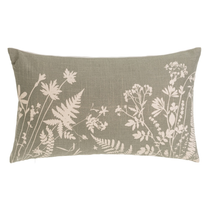 Set 4 perne asortate cu imprimeu floral din bumbac 50x30 cm [3]