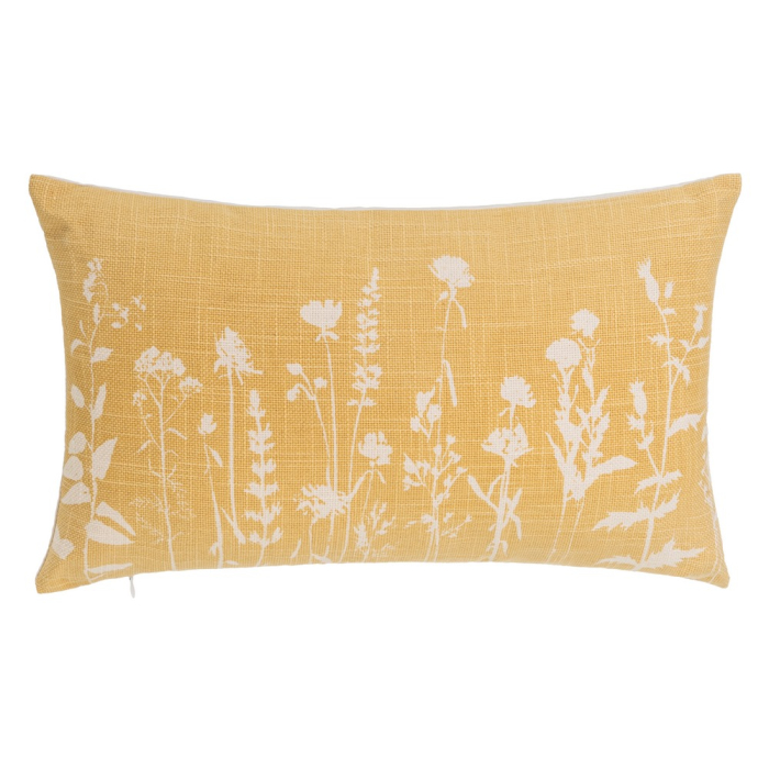 Set 4 perne asortate cu imprimeu floral din bumbac 50x30 cm [5]