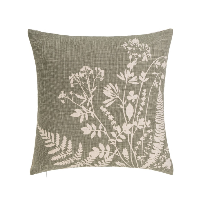 Set 4 perne cu imprimeu floral asortate din bumbac 45x45 cm [3]