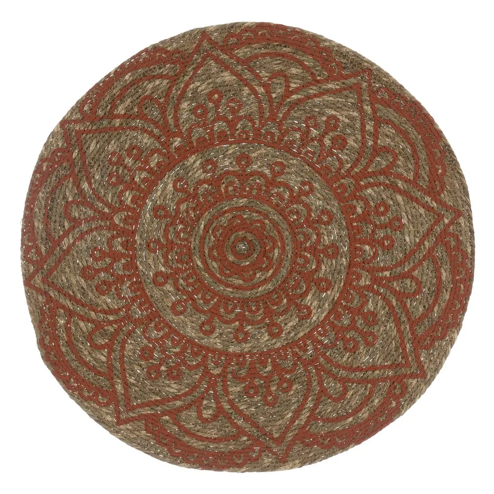 Protectii masa iuta mandala teracota | Accesorii dining [1]