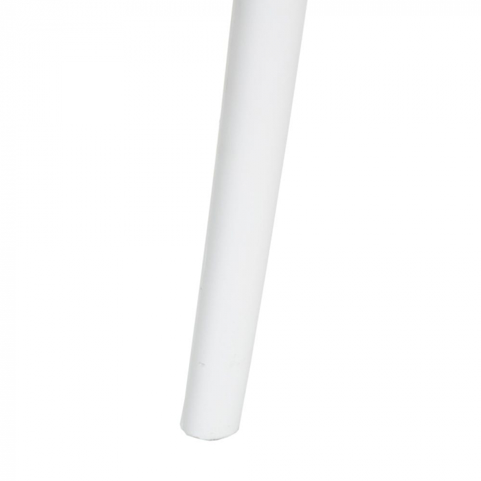 Scaune albe din polipropilenă, stivuibile și ergonomice – set 4 bucăți [8]