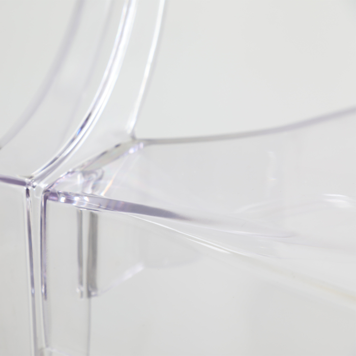 Set 4 scaune de dining grădină și HORECA din policarbonat transparent [6]