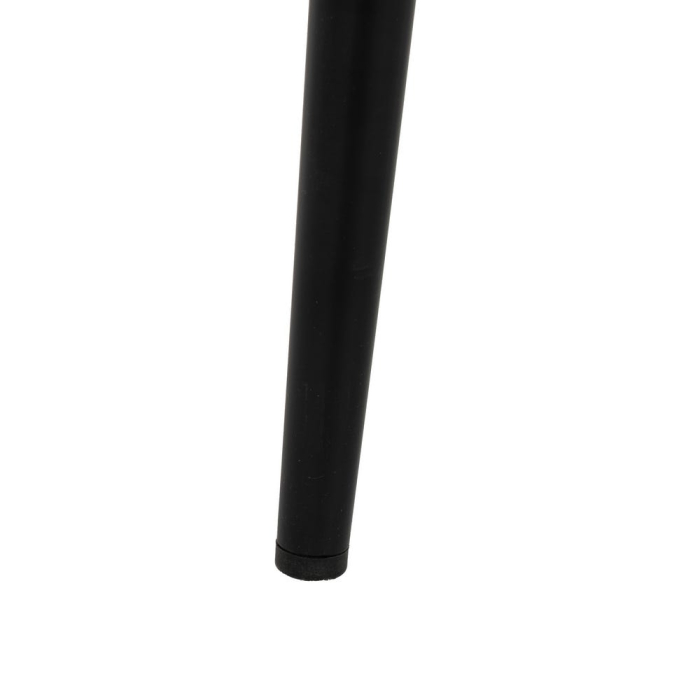 Set 4 scaune dining din stofă verde cu metal negru [10]