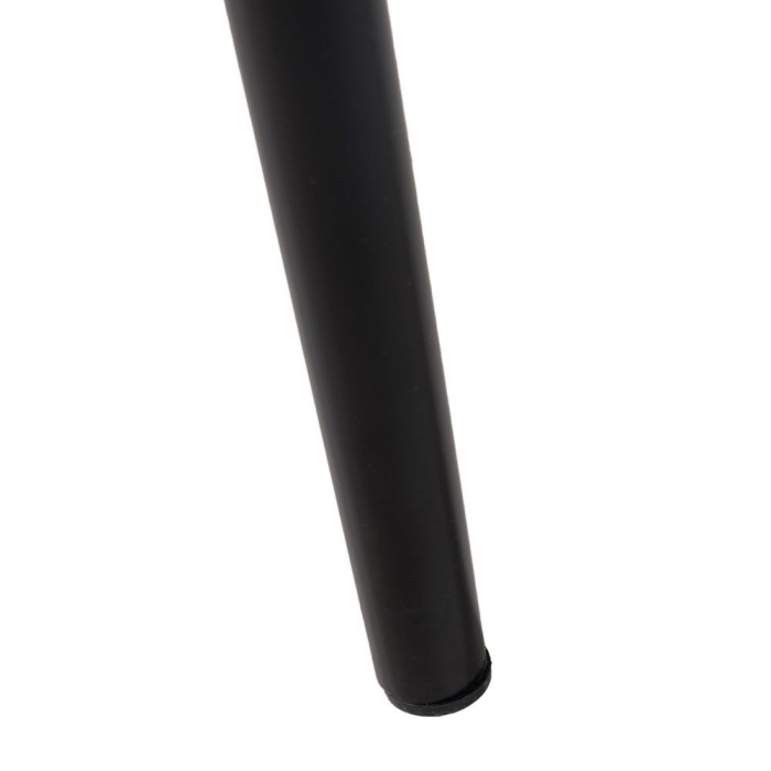Scaune bej texturate, design scandinav ergonomic – set 4 bucăți, picioare negre [13]