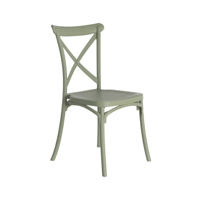 Set 4 scaune verzi stivuibile interior exterior HoReCa [11]
