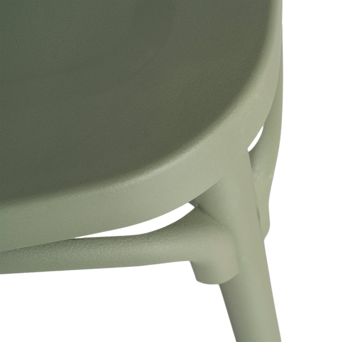 Set 4 scaune verzi stivuibile interior exterior HoReCa [9]