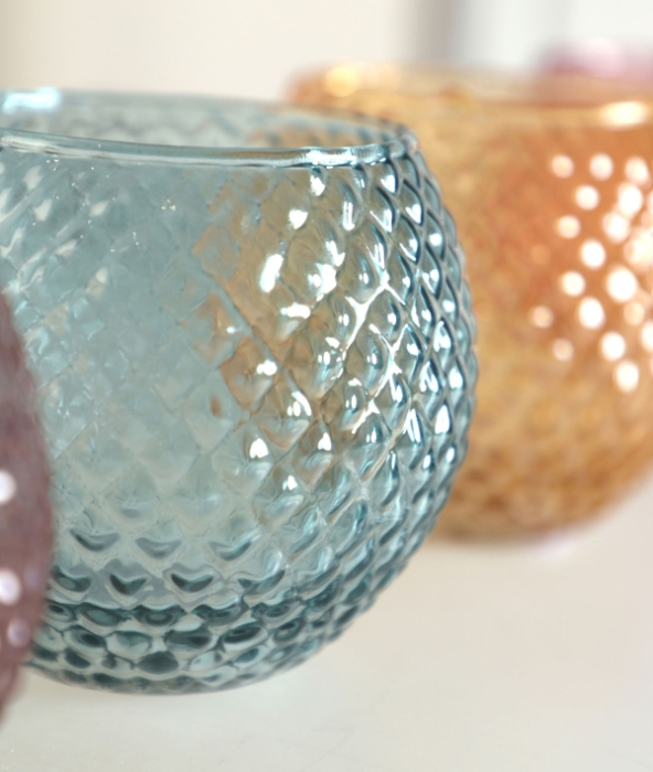 Set 4 suporturi lumânări JUKE multicolor [3]