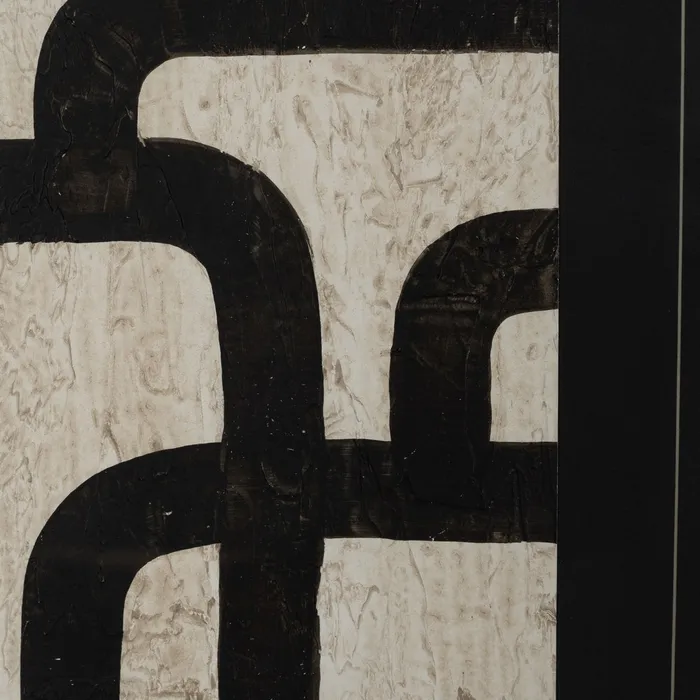 Tablouri abstracte alb-negru pentru decor modern [7]