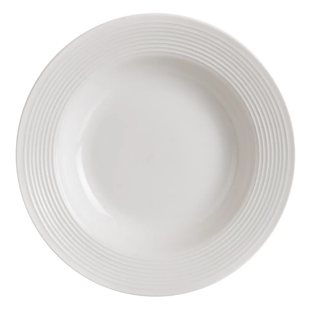 Set 6 Farfurii Adanci Portelan | Vesela Calitate CreativDeco [1]
