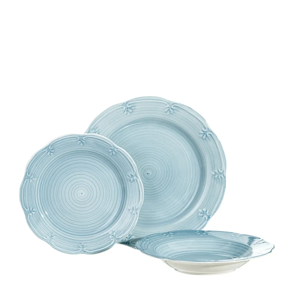 Set 6 Farfurii Desert Albastre | Ceramica Spaniola | Vesela [4]
