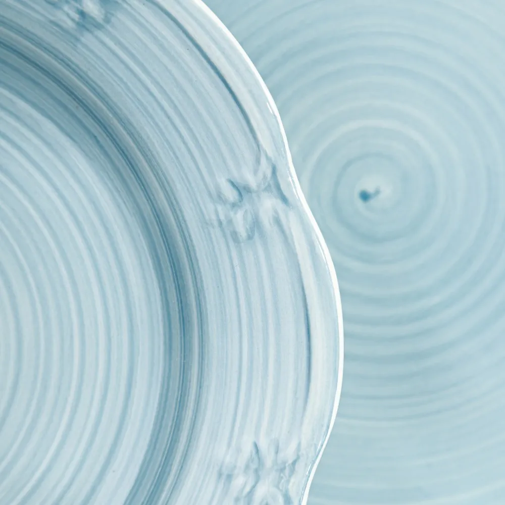 Set 6 Farfurii Desert Albastre | Ceramica Spaniola | Vesela [3]