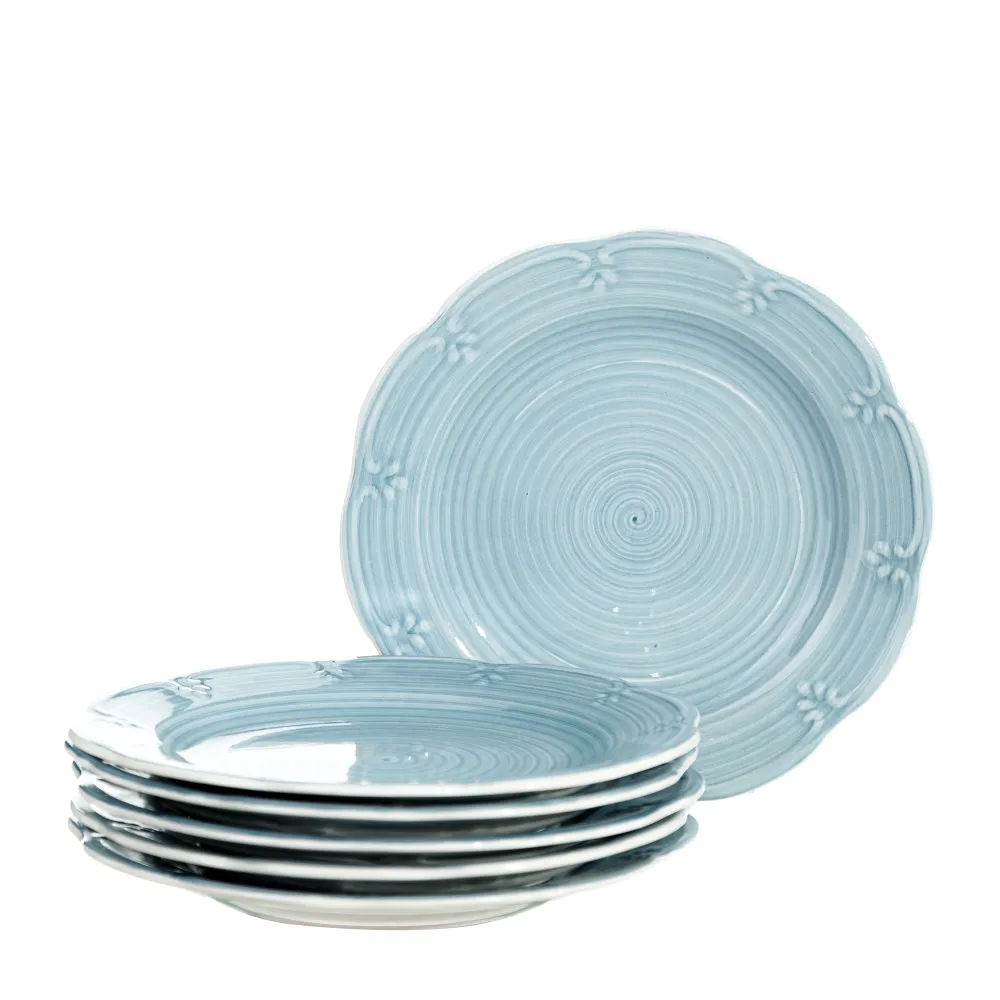 Set 6 Farfurii Desert Albastre | Ceramica Spaniola | Vesela [5]