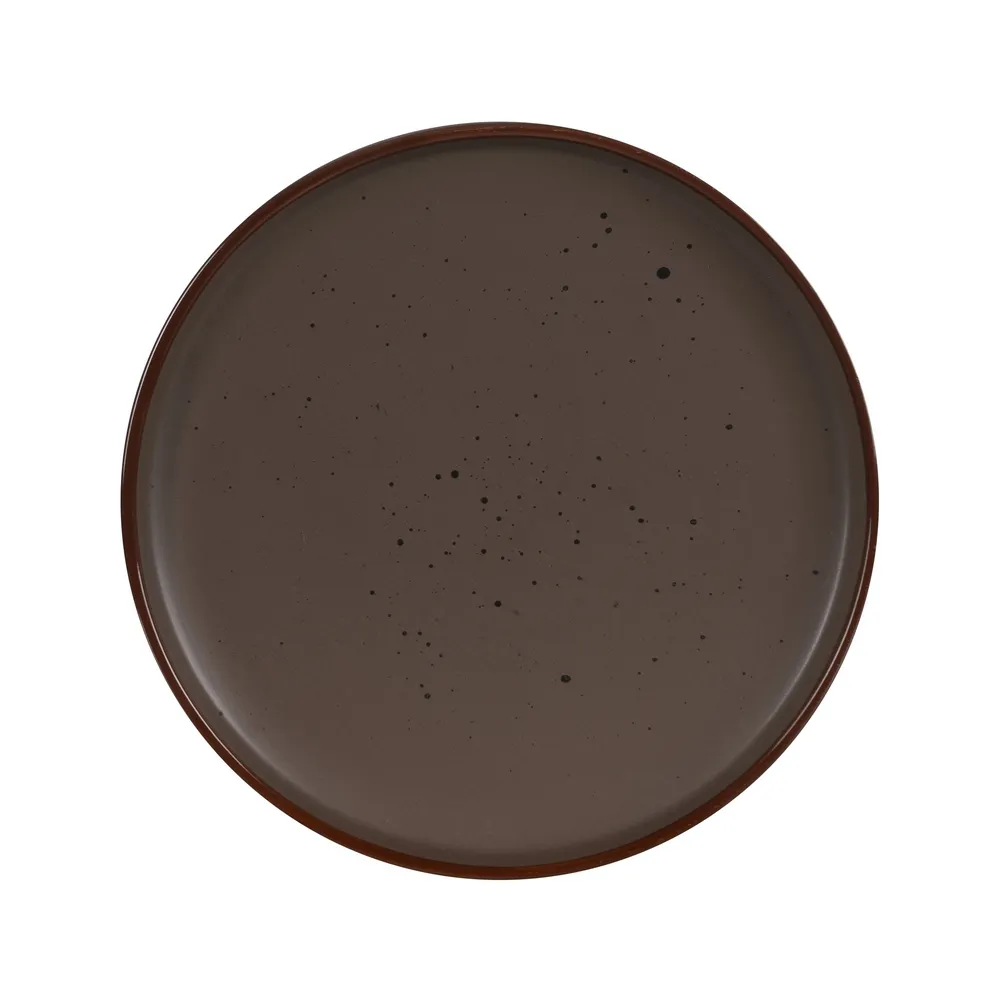 Farfurii desert maro 6 buc | Farfurii de toamna sofisticate [1]