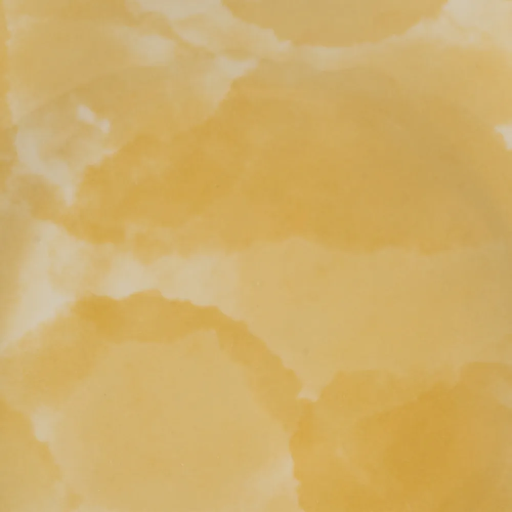 Set 6 Farfurii Desert Galben Mustar | Portelan Fin | Vesela [4]
