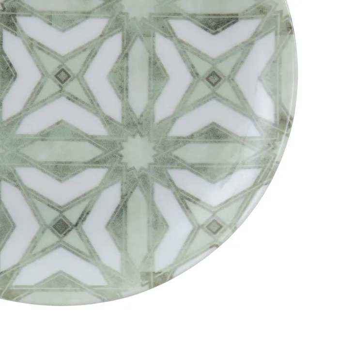 Farfurii desert verzi | Model mediteranean | Set 6 | CreativDeco [3]