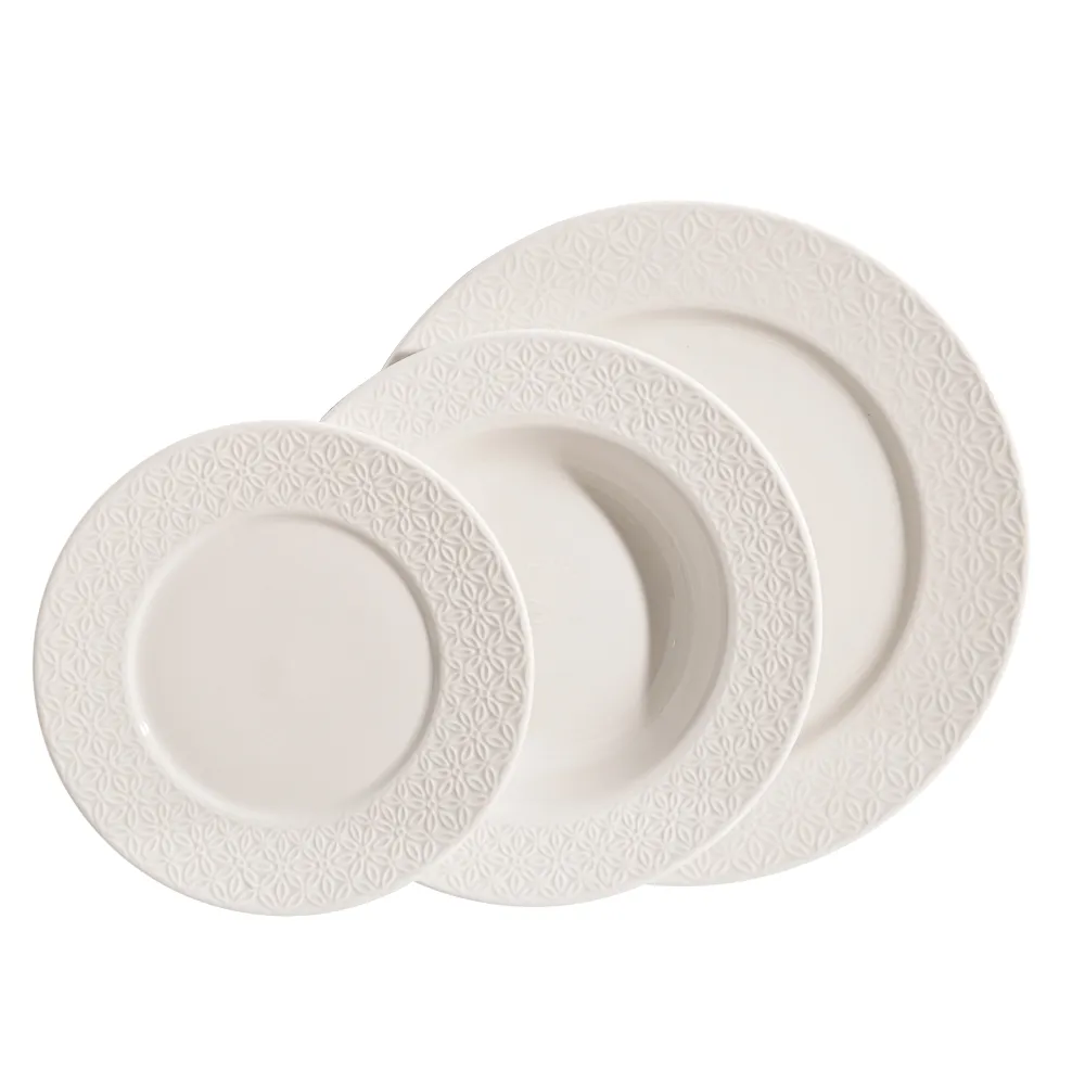 Set 6 Farfurii Intinse Clasice | Vesela Eleganta CreativDeco [3]