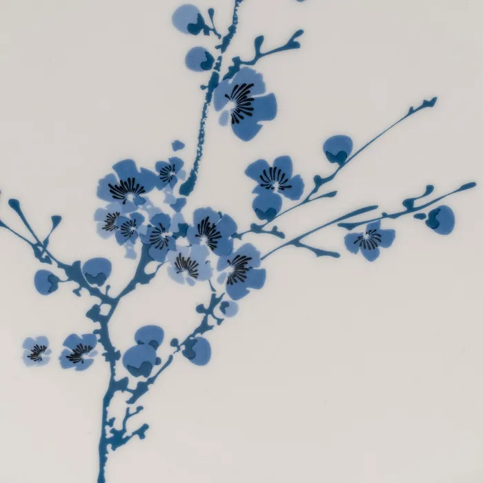 Farfurii intinse alb-albastre | Vesela cu model oriental [3]