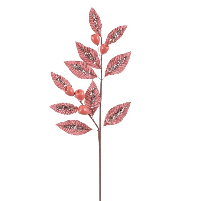 Set Frunze Decorative Roz CreativDeco - Detalii Delicate pentru Aranjamente de Sarbatoare [1]