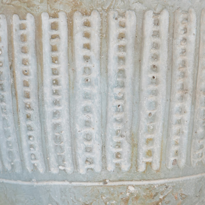Set 6 ghivece decorative rotunde din ciment, formă cub [5]