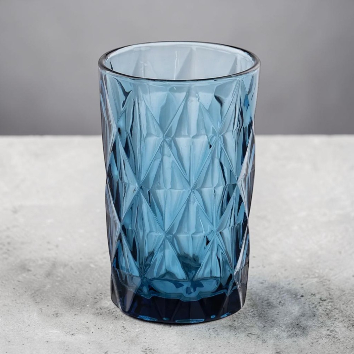 Pahar Apa Blue, Sticla Albastru - CreativDeco.ro [2]