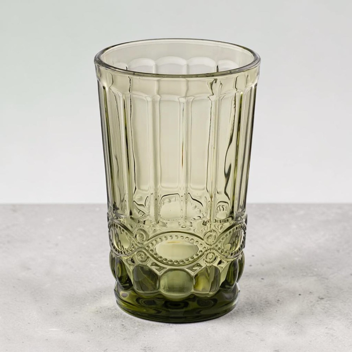 Pahar Apa Green, Cristal Verde - CreativDeco.ro [2]