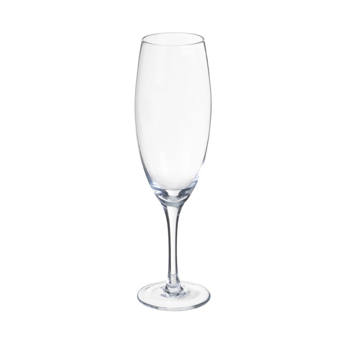 Set de șase pahare flaut pentru șampanie din sticlă transparentă, cu picior subțire [3]