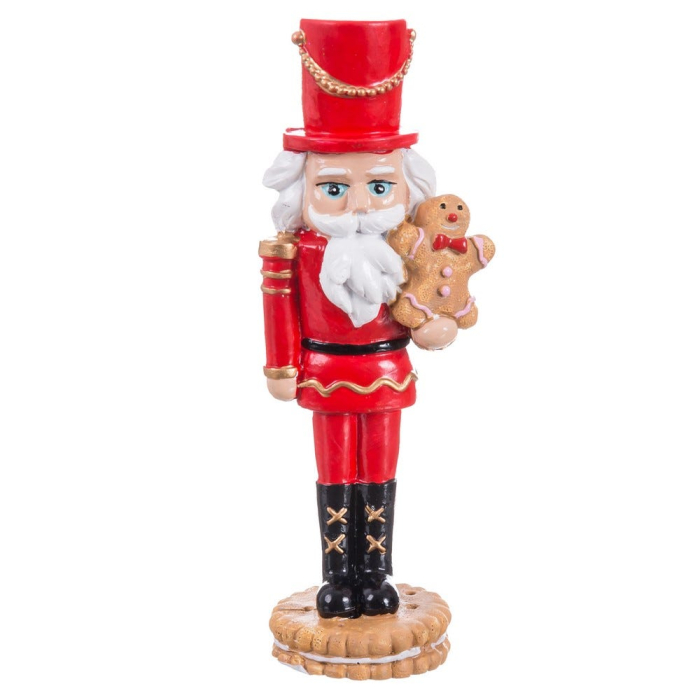 Set de 8 soldăței decorativi tip spărgătorul de nuci din rășină 14.40 cm [3]