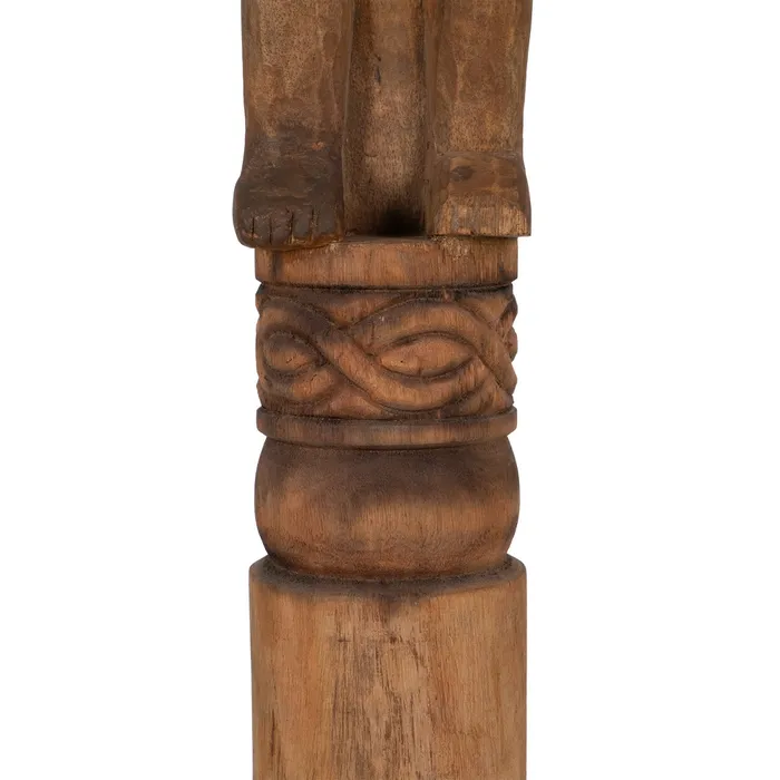 Set figurine africane lemn mango|Decoratiuni etnice autentice [6]