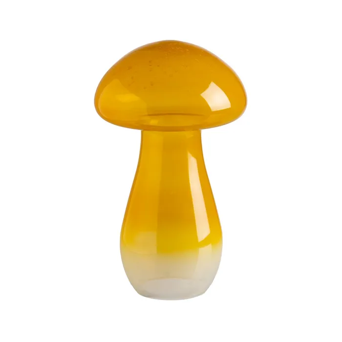 Figurine ciuperci sticlă galbenă|Decorațiuni moderne și vesele [1]